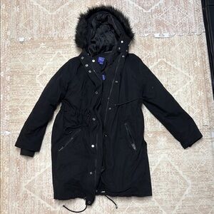 Seraphine Black Quilted Jacket